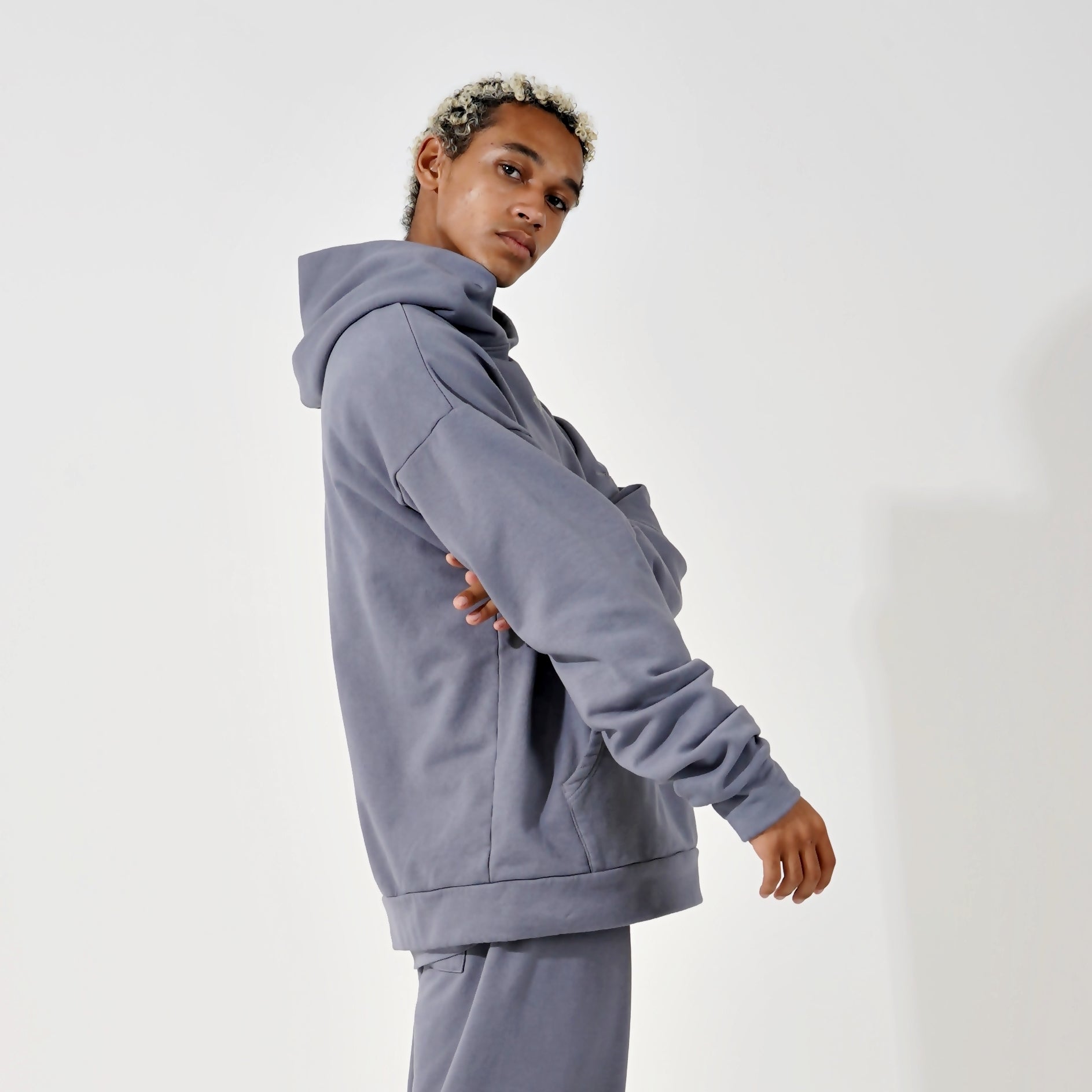 メンズ【ovys公式】ボタニカルダイオーガニックコットンヘビー裏毛ミニ