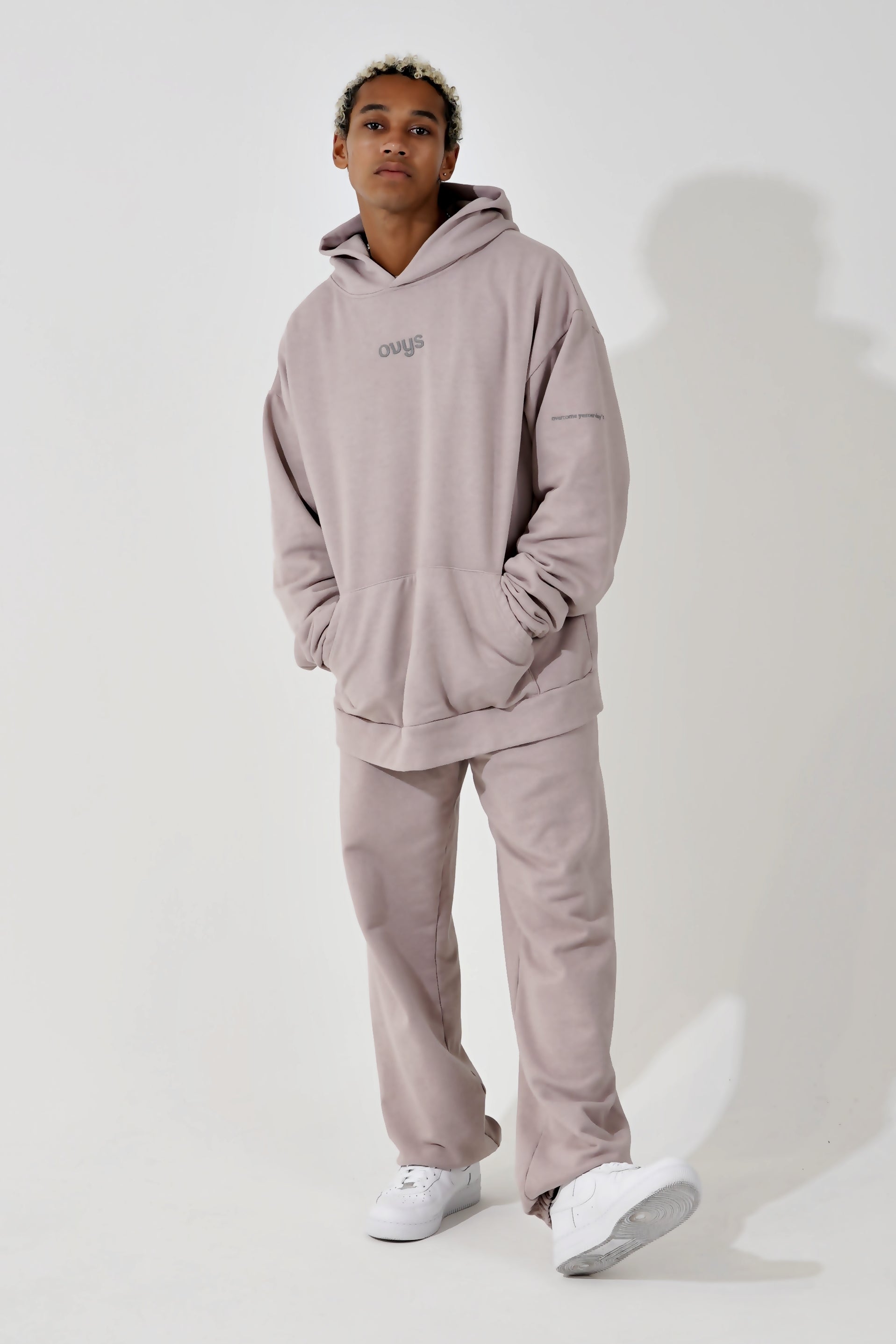 OVO ☆ ミニOGパーカー フーディ ロゴ Mini OG Hoodie - Light Blue | October's Very Own
